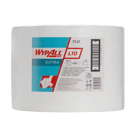 WypAll® L10 EXTRA Wischtücher - Großrolle / Weiß - 1 Roll  x 1500 Sheets | Karton (1 Rolle)