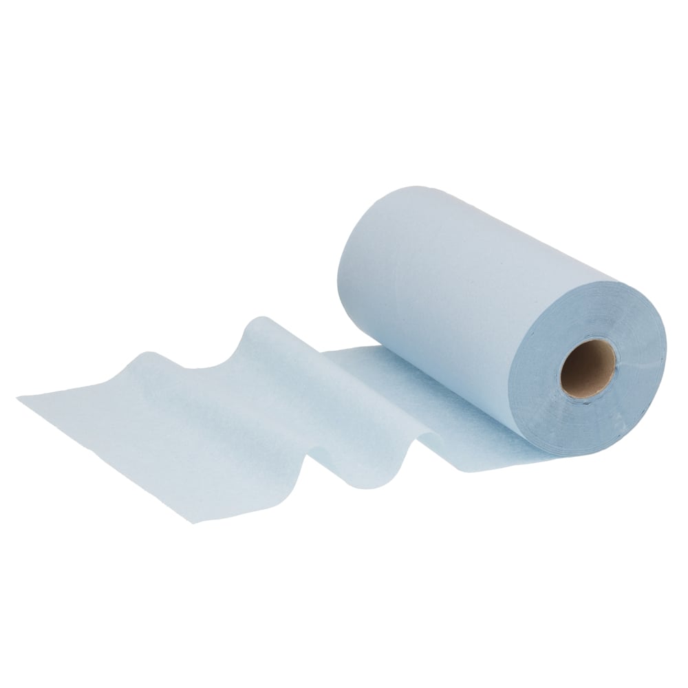 WypAll® L10 Papierwischtuch für Lebensmittel & Hygiene - Kleinrolle / 1-lagig / 46.00 cm x 24.00 cm