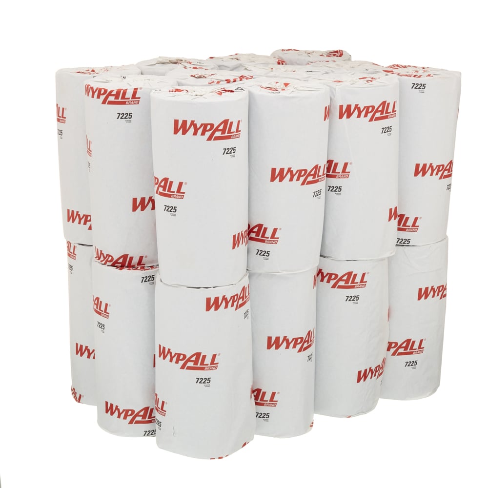 WypAll® L10 Papierwischtuch für Lebensmittel & Hygiene - Kleinrolle / 1-lagig / 46.00 cm x 24.00 cm