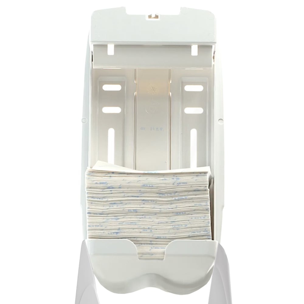 Aquarius™ Toilet Tissue Spender - Weiß - 1 Dispenser | Karton (1 Spender)