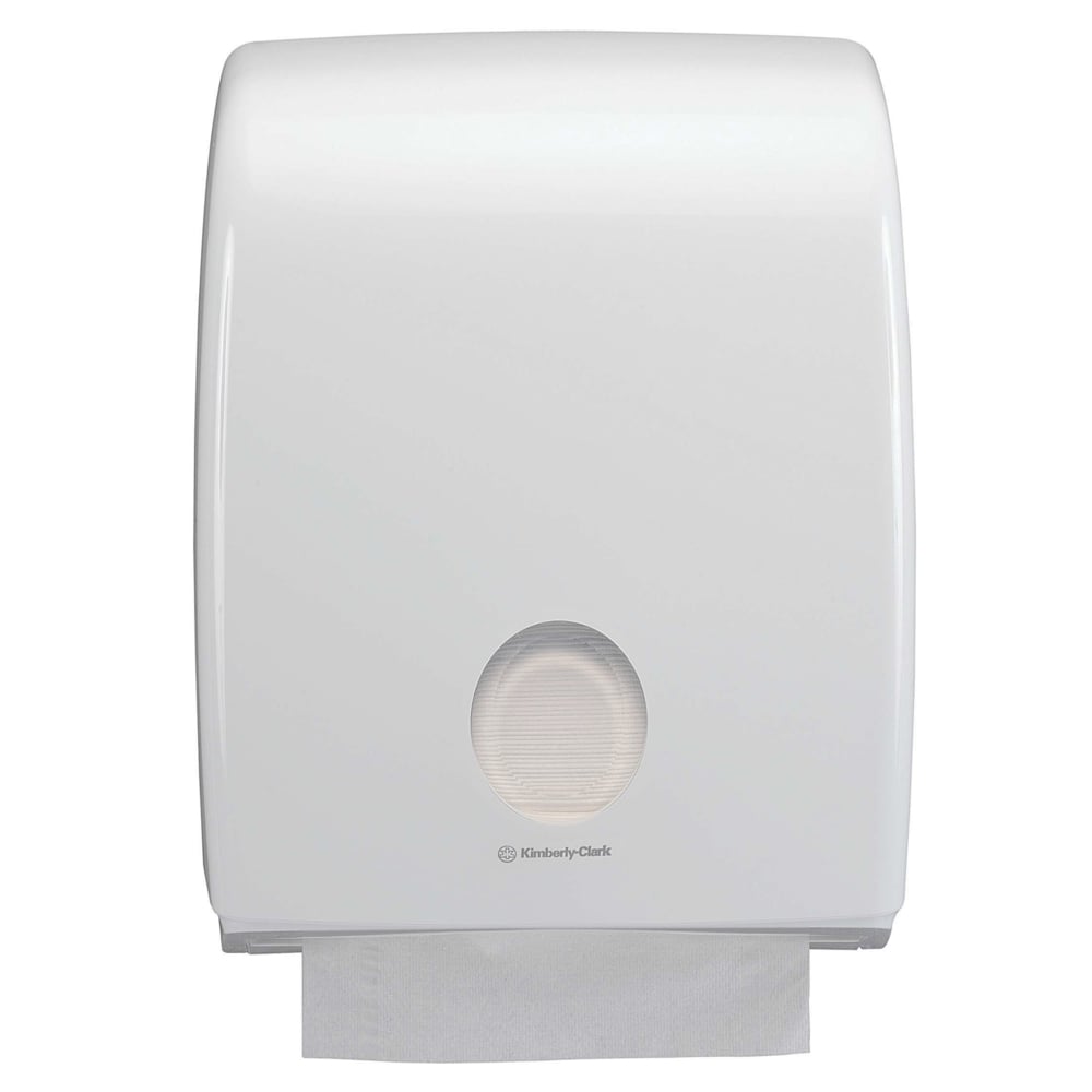 Aquarius™ Dispenser for Folded Hand Towels - C-Fold / White - 1 Dispenser | Carton (1 Dispenser)