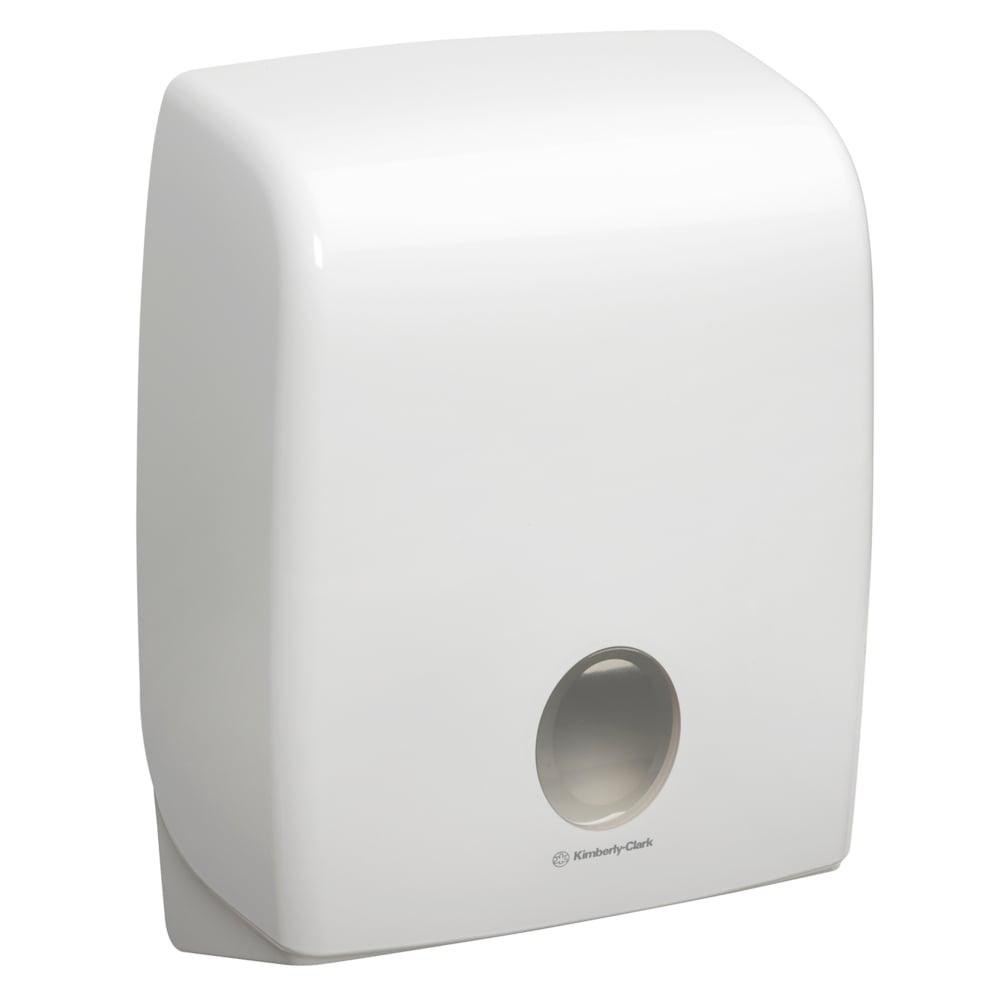 Aquarius™ Dispenser for Folded Hand Towels - C-Fold / White - 1 Dispenser | Carton (1 Dispenser)