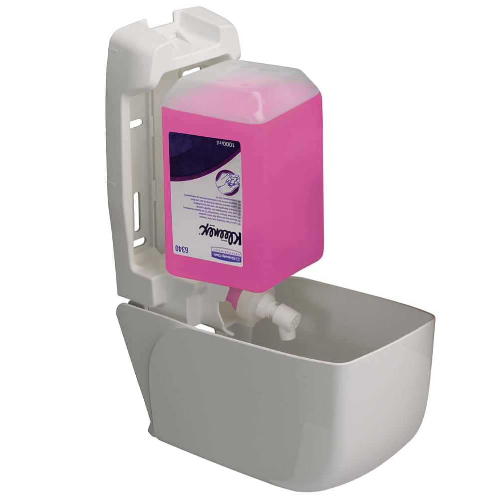 Aquarius™ Dispenser for Washing Lotions - Cassette / White / 1 Ltr