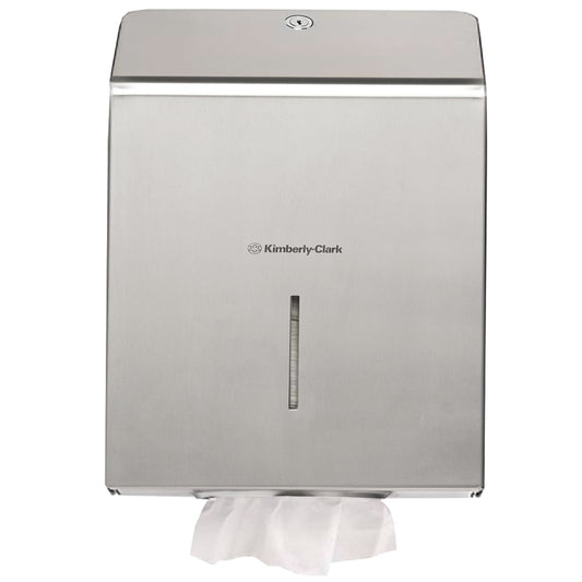 Kimberly-Clark Professional™ Handtuchspender - Edelstahl - 1 Dispenser | Karton (1 Spender)