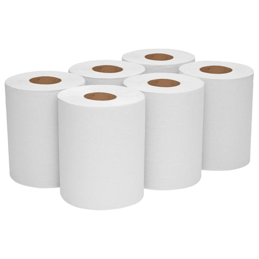 WypAll® L10 Papierwischtuch für die Reinigung im Service & Einzelhandel - Zentralentnahme  / Weiß - 6 Rolls  x 390 Sheets | Karton (6 Rollen)