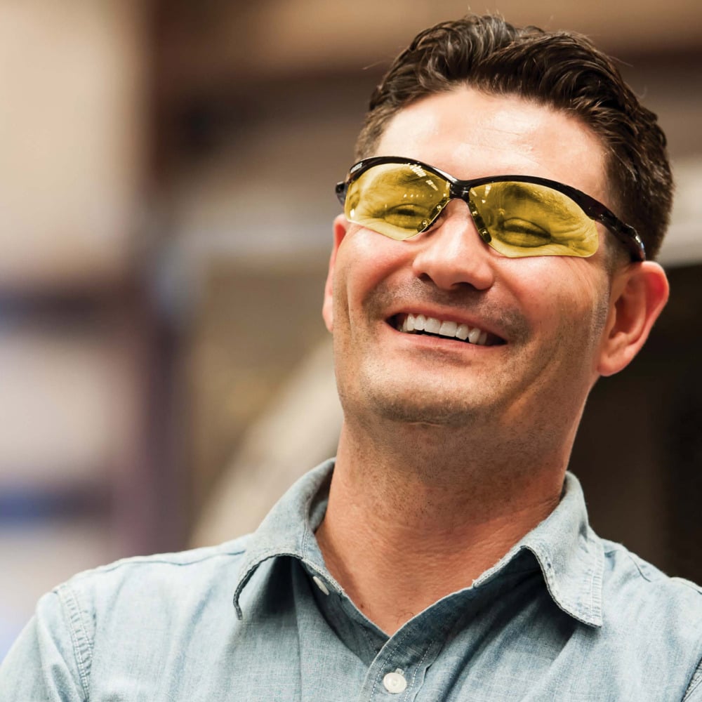 Auslaufartikel: KleenGuard® V30 Nemesis™ Schutzbrille - Caramel - 1 Carton  x 12 Glasses | Karton (1 Box)