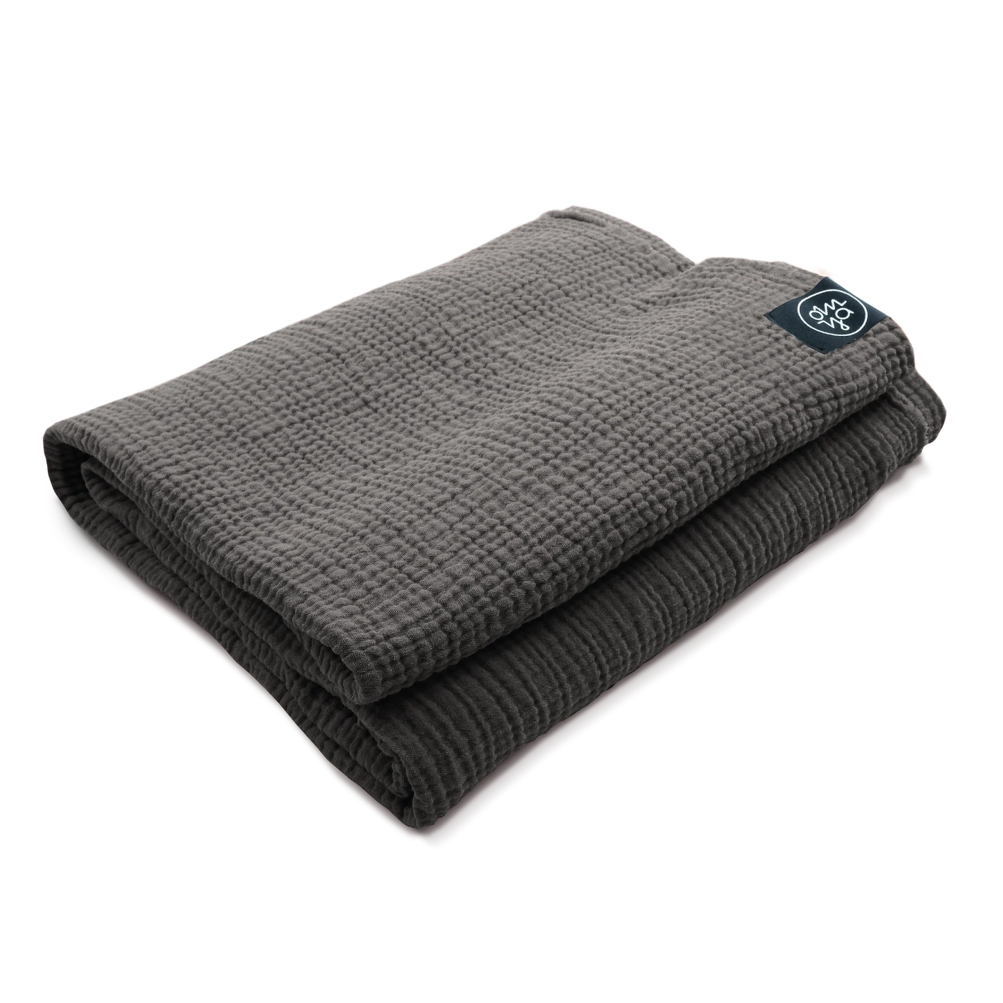 Shavasana Decke - Granit Musselin