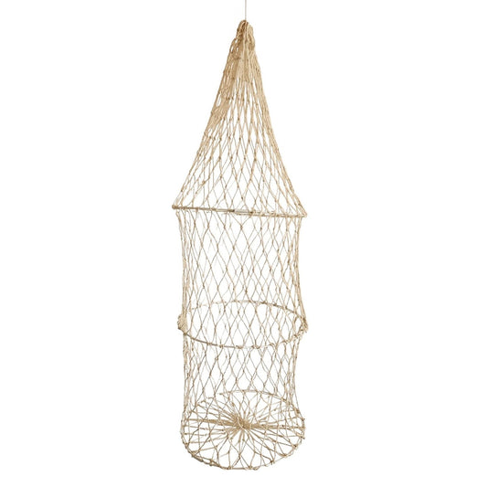 Fischernetz Deko Reuse Dekofischernetz Dekonetz Meer maritim Dekoreuse 50 cm