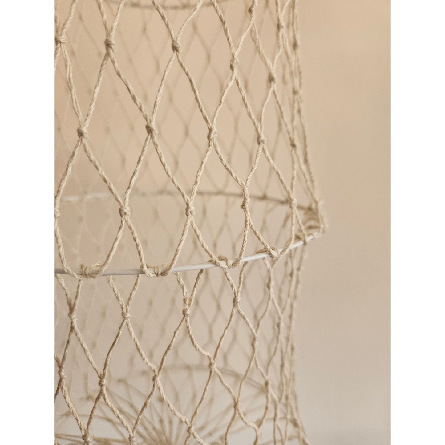 Fischernetz Deko Reuse Dekofischernetz Dekonetz Meer maritim Dekoreuse 50 cm