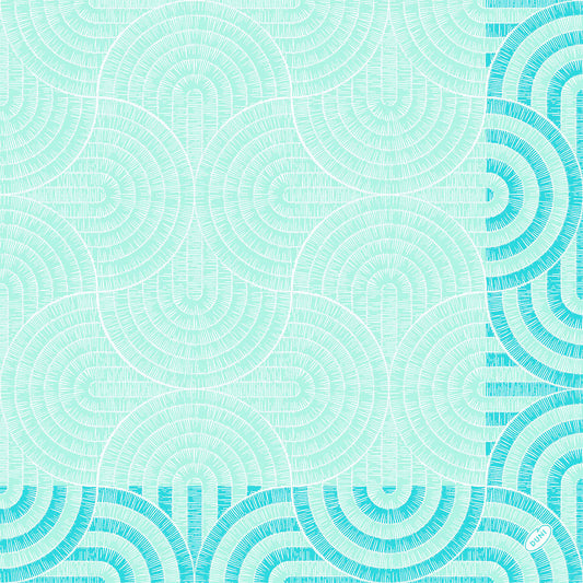 Breeze Mint Blue Servietten 40x40 cm | Packung (250 Stück)