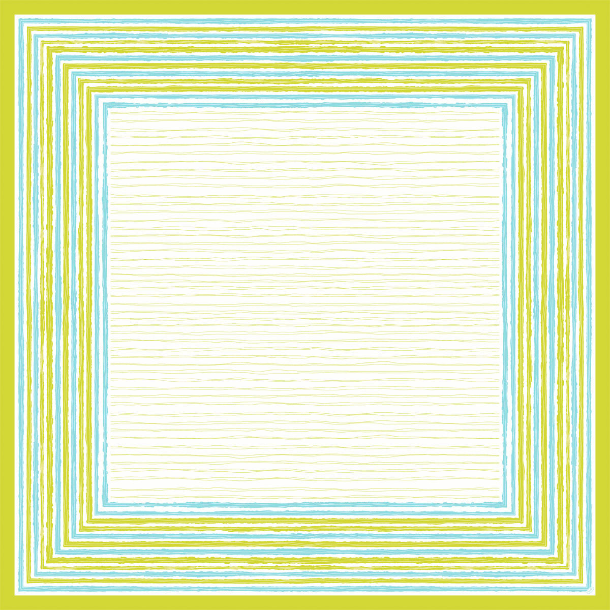 Dunicel Mitteldecke 84x84 cm Elise Stripes - Hochwertige Tischdecke | Packung (100 Stück)