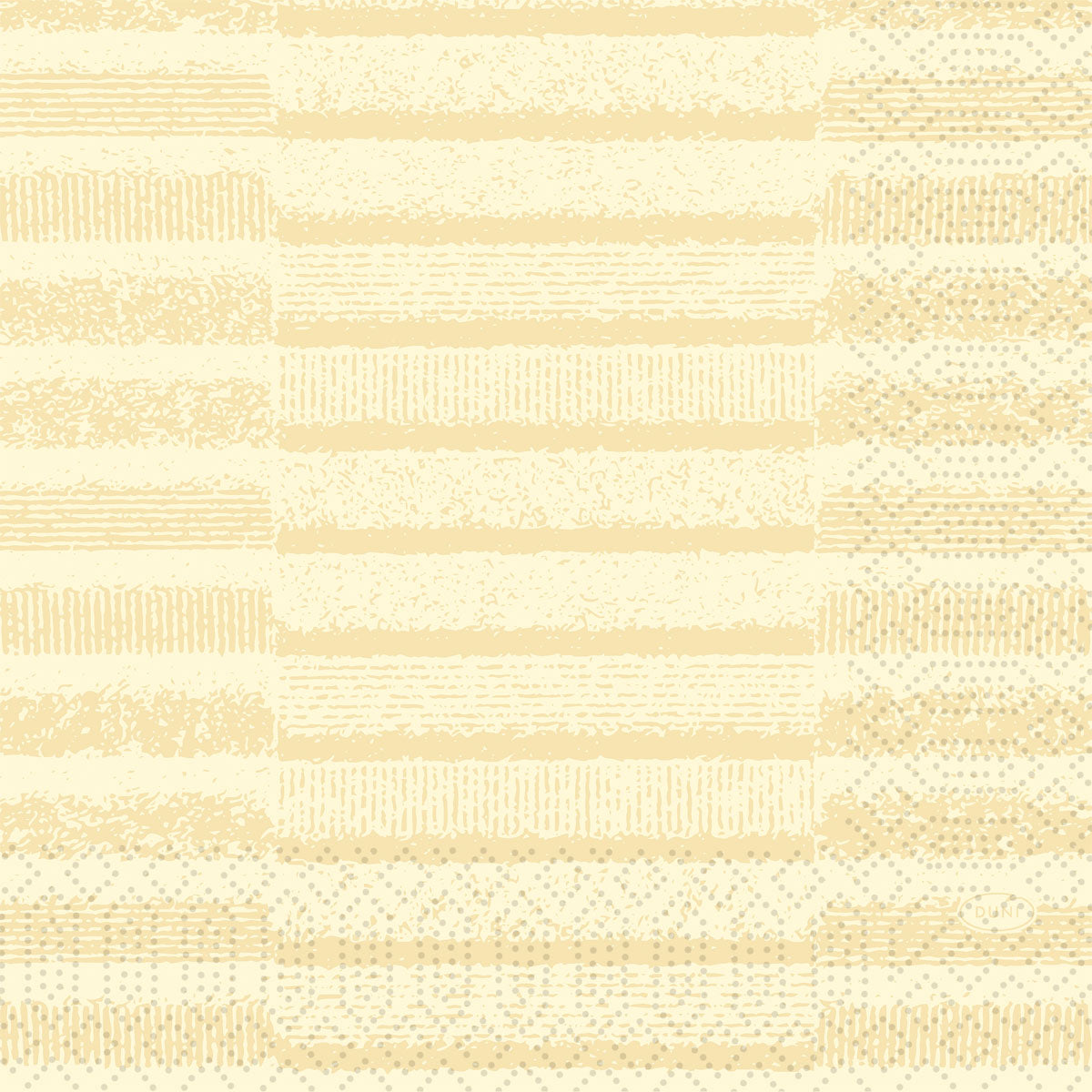 Zellt.-Servietten 33x33 cm, 3-lagig, cream | Packung (50 Servietten)