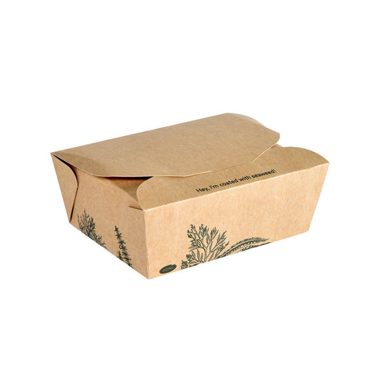 Alga Box 1200ml 120x110x62mm, braun | Karton (1 Packung)