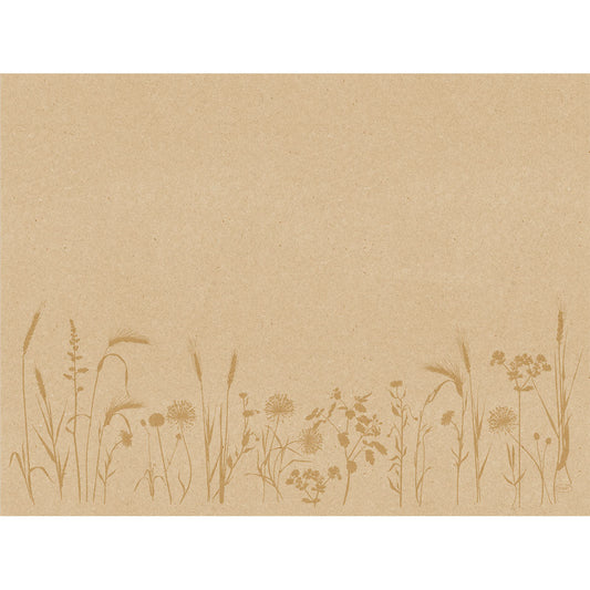 Papier-Tischsets Meadow natural 30x40 cm für stilvolle Tischdekoration | Packung (250 Stück)