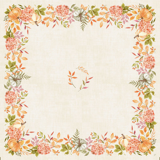 Dunisilk+Mitteldeckeecke 84x84cm Spicy Pumpkin | Packung (20 Stück)