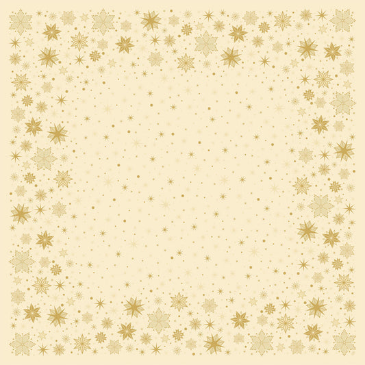 Bio-Dunicel-Mitteldecke 84x84cm Stargazing cream | Karton (1 Packung)