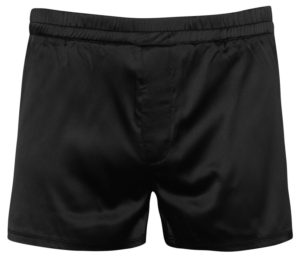 Black Satin Short