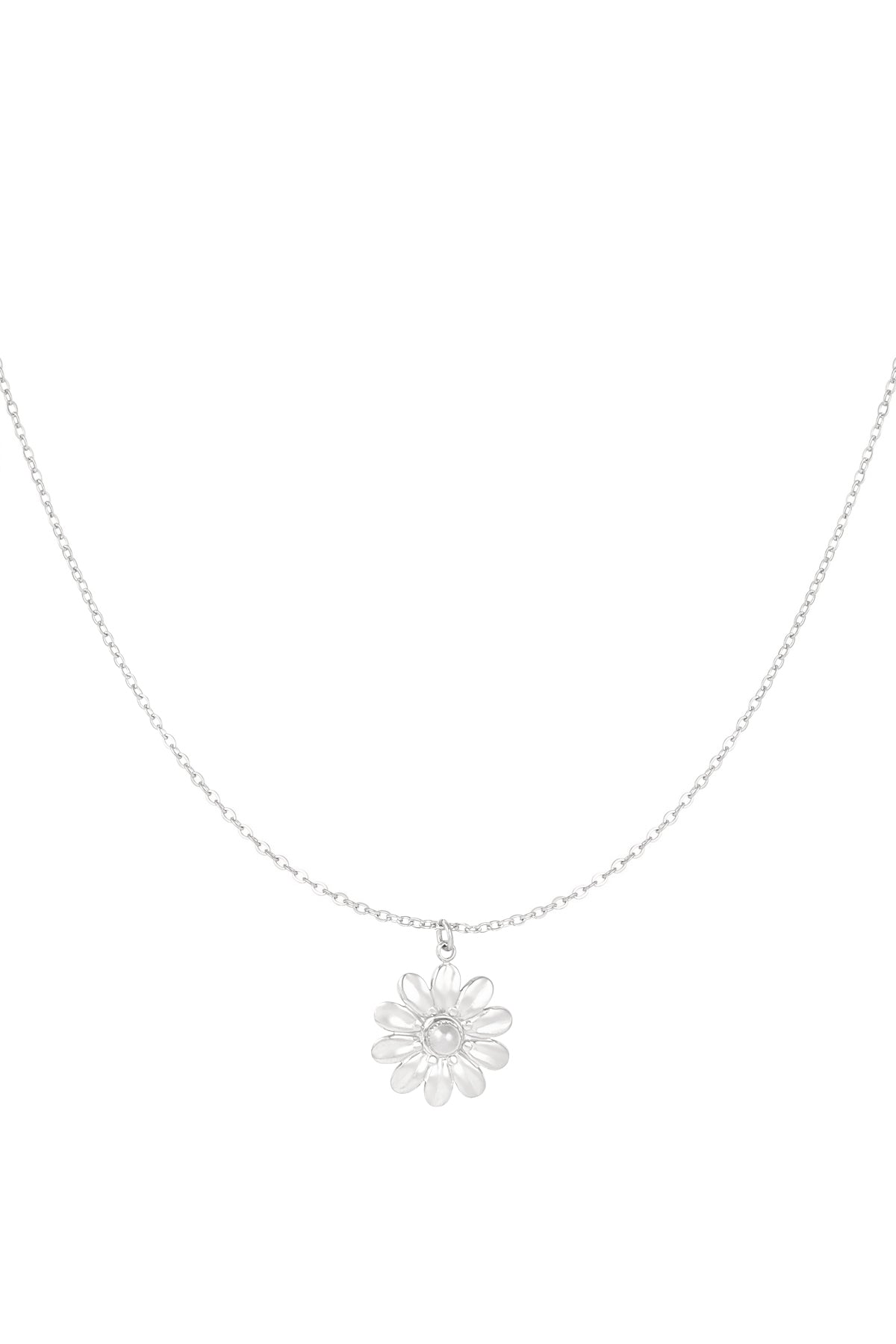Halskette „Blossom Bliss“ – Goldfarbe - Goldfarbefarbe