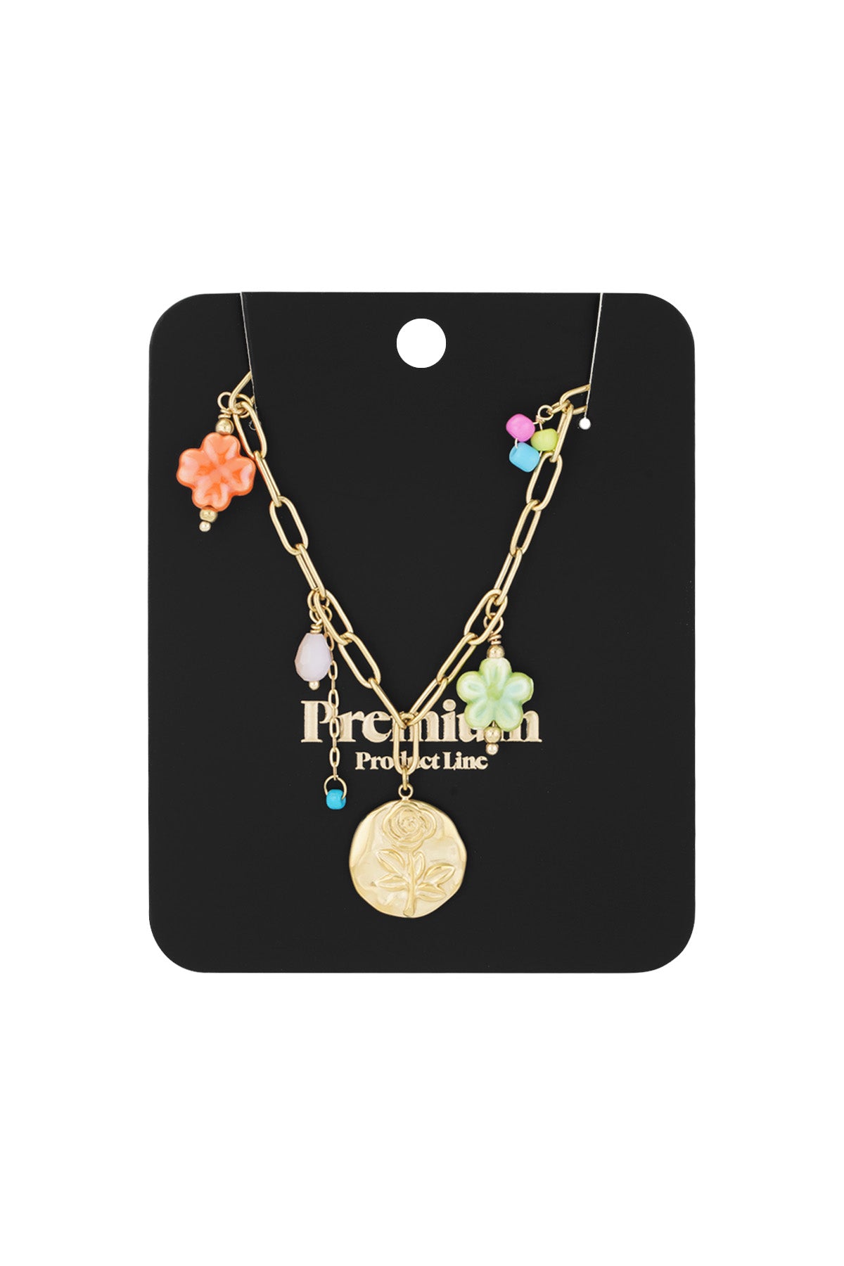 Charm-Halskette „Charmify Me“ – Goldfarben