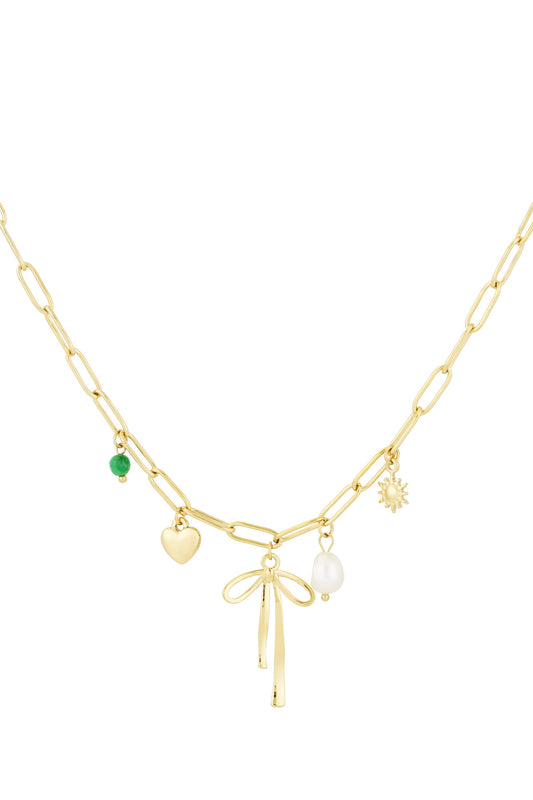 Bow & Beyond Halskette - Goldfarben