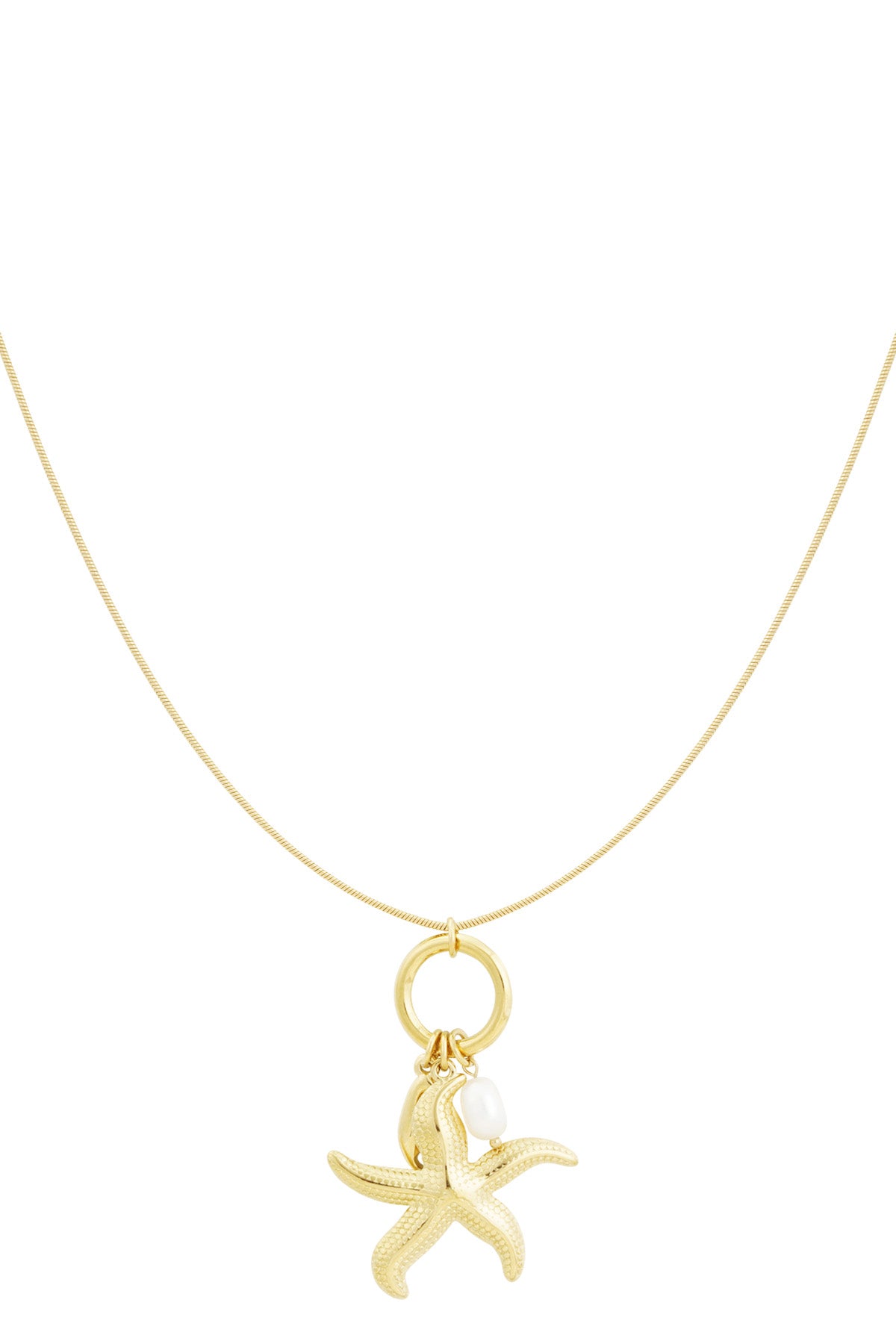 Halskette „Stern des Meeres“ – Goldfarben