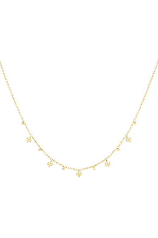 Wüstenhalskette - Goldfarben