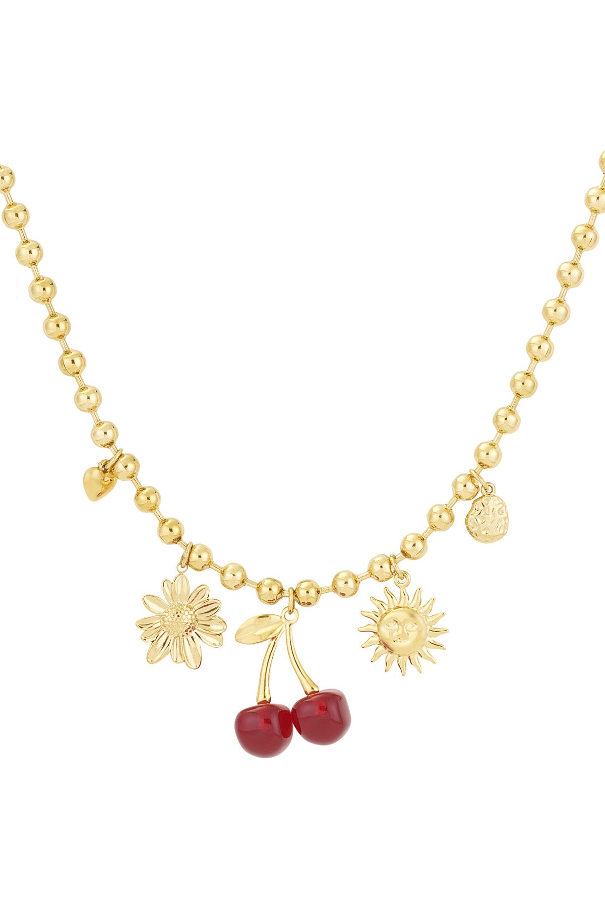 Cherry Crush Halskette - Goldfarben