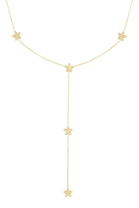 Halskette „Endless Bloom“ – Farbe Gold