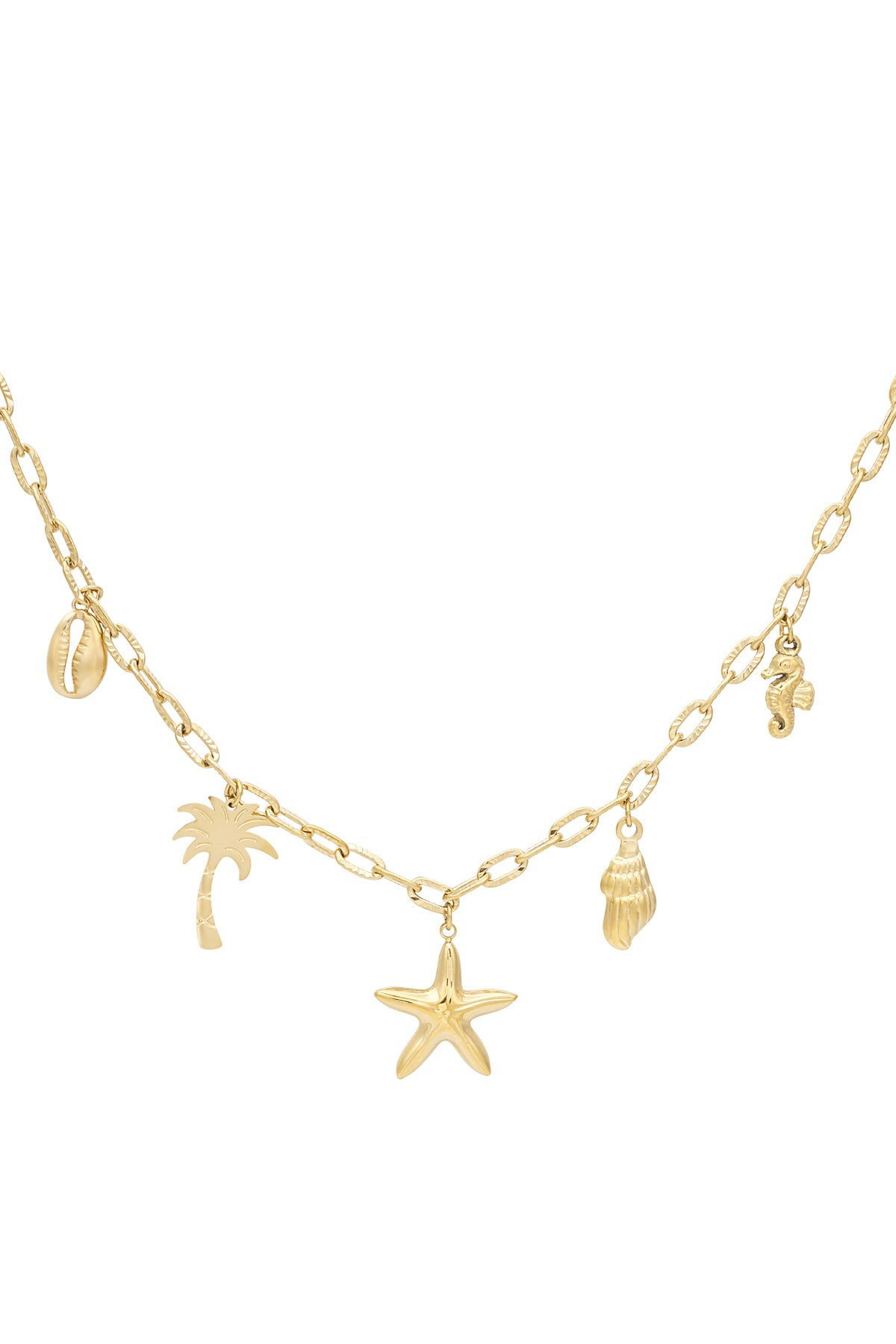 Halskette „Ocean Escape“ – Goldfarben