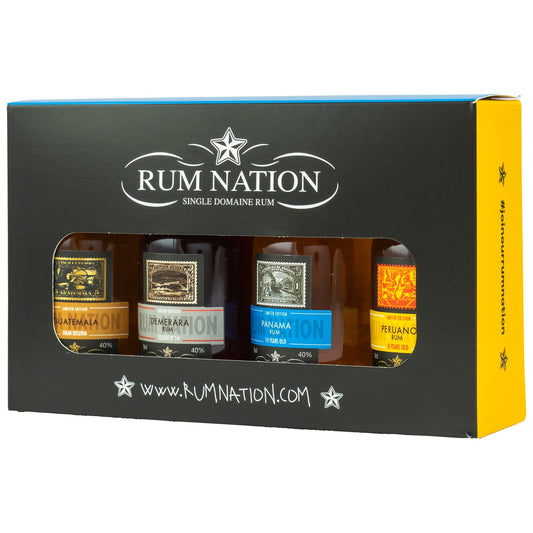 Rum Nation Collection 4 x 5 cl (smámyndir)