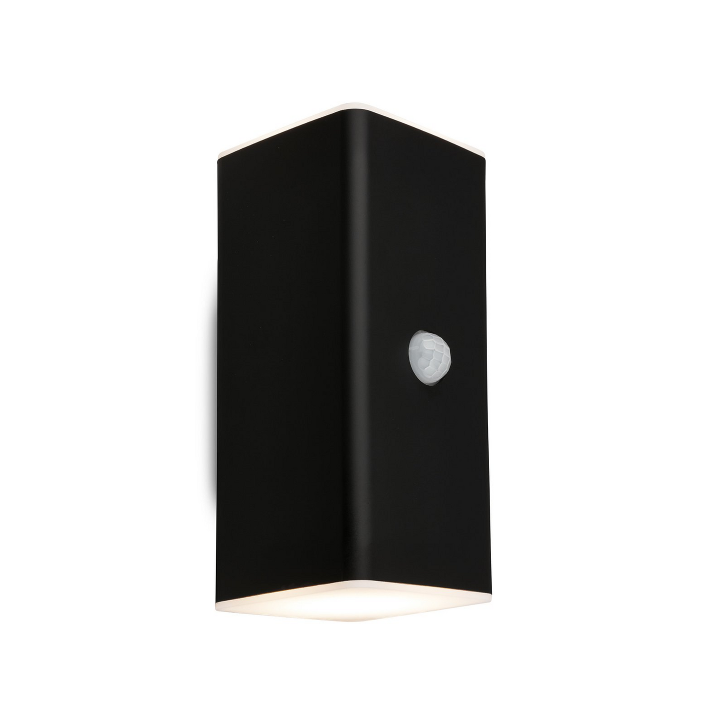 B-flokks Briloner LED rafhlöðuknúið útiveggljós 3788015 svart, skynjari upp/niður veggljós