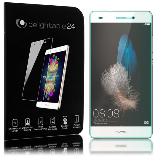 NALIA screen protector for Huawei P8 Lite, 9H full cover tempered glass