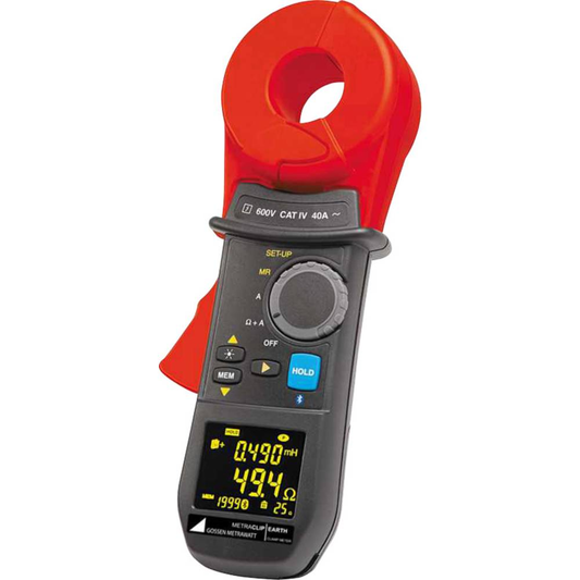 B-gráðu Gossen Metrawatt Metraclip jarðmótstöðumælir 0,01 1500 ω mælitæki