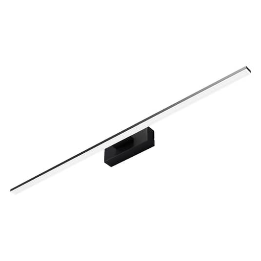 B-grade Euluna LED wall light, mirror wall lamp, bathroom light, black 