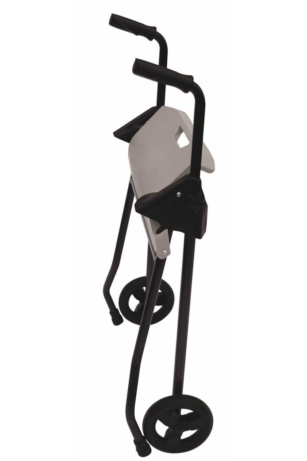 Léttur tveggja hjóla rúlluvagn – 4,6 kg, samanbrjótanlegur og ber allt að 150 kg burðargetu.