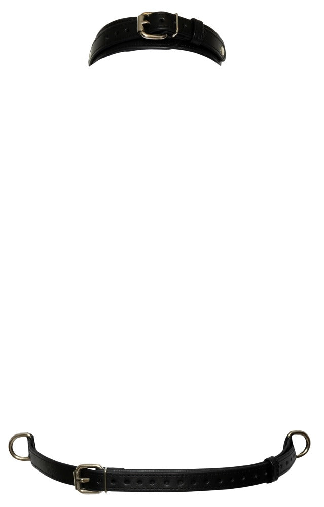 Leather Look Chest Harness