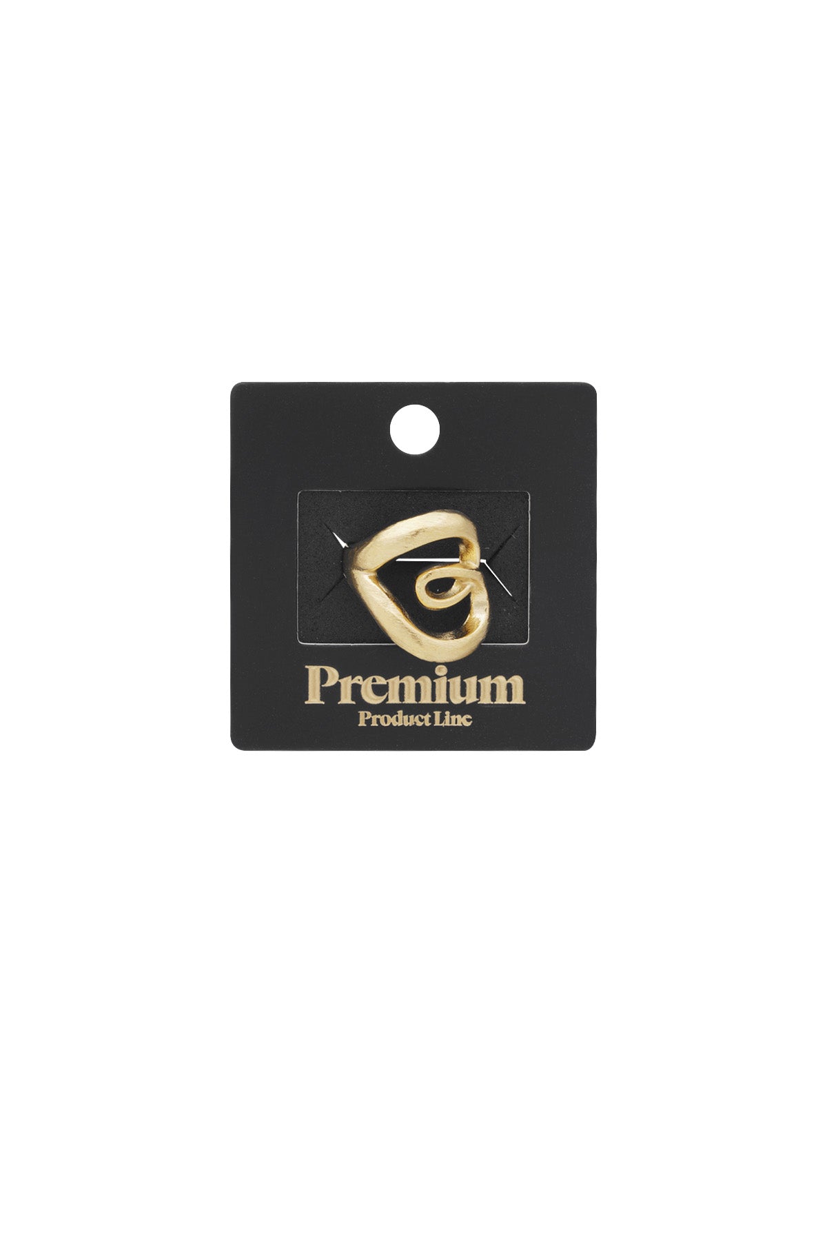 Eleganter Twist-Ring - Goldfarben