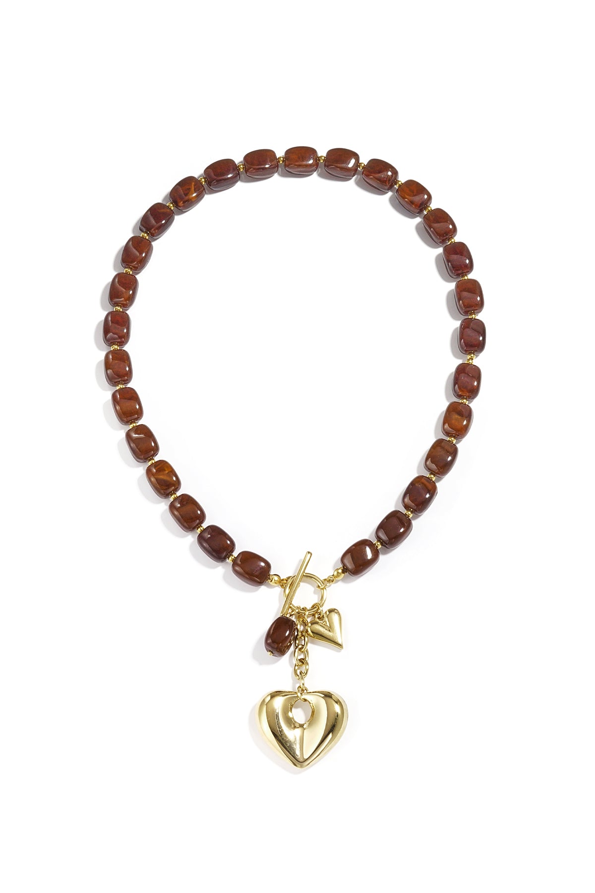 Acrylperlen-Halsketten, schlichte und lässige Alltags-Serie, Damenschmuck