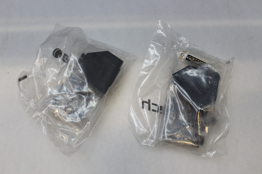 B-lager Encitech DTZK25-BK-DMP-K 6355-0101-23 D-SUB pinnahaussett, 2 stykki