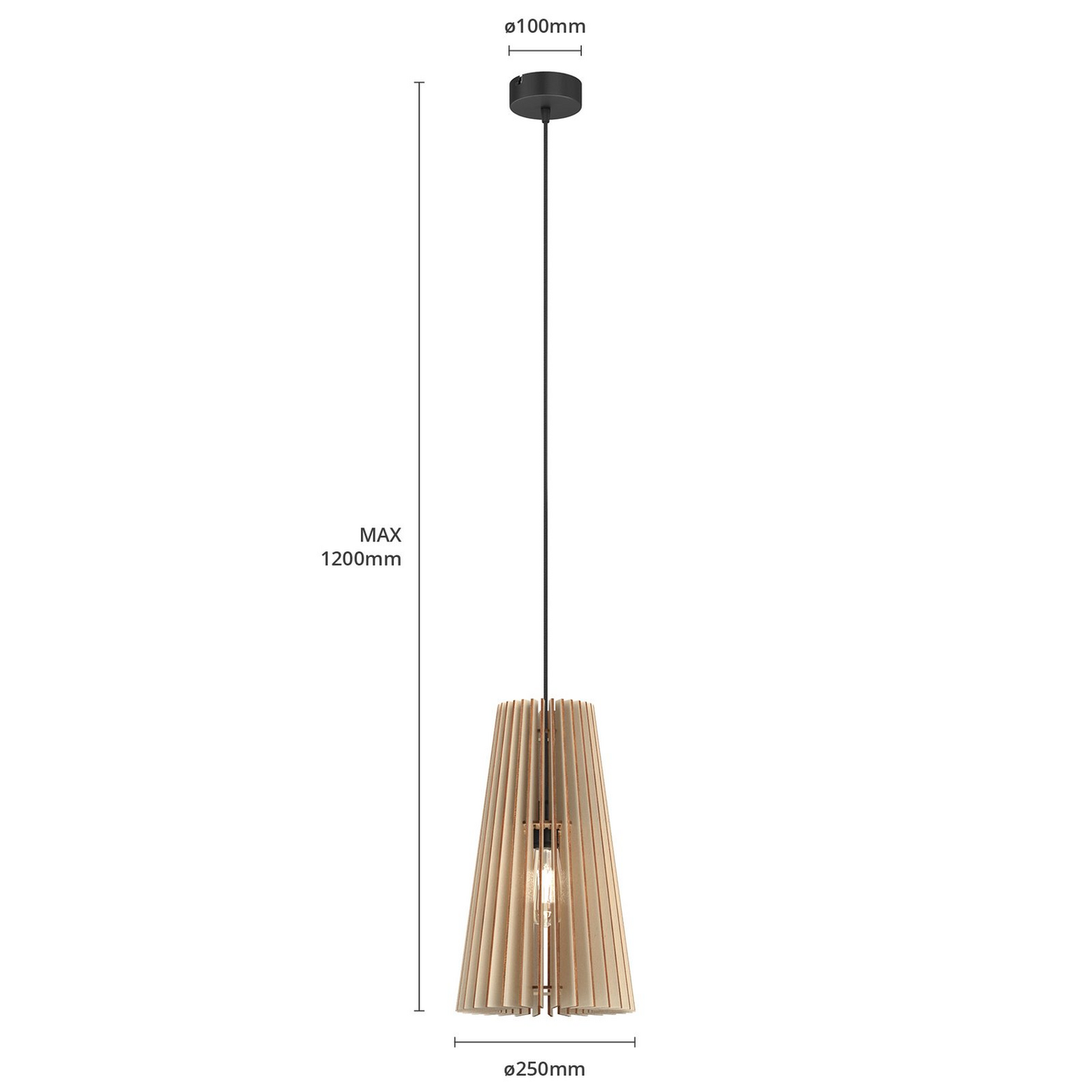 B-grade Euluna pendant light Cone single-bulb ceiling lamp ceiling light lamp light