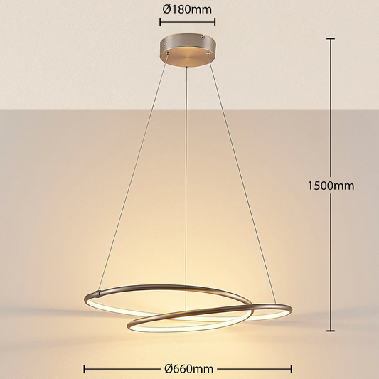 B-stock Lampenwelt LED pendant light Mirasu ceiling light pendant light ceiling lamp LED