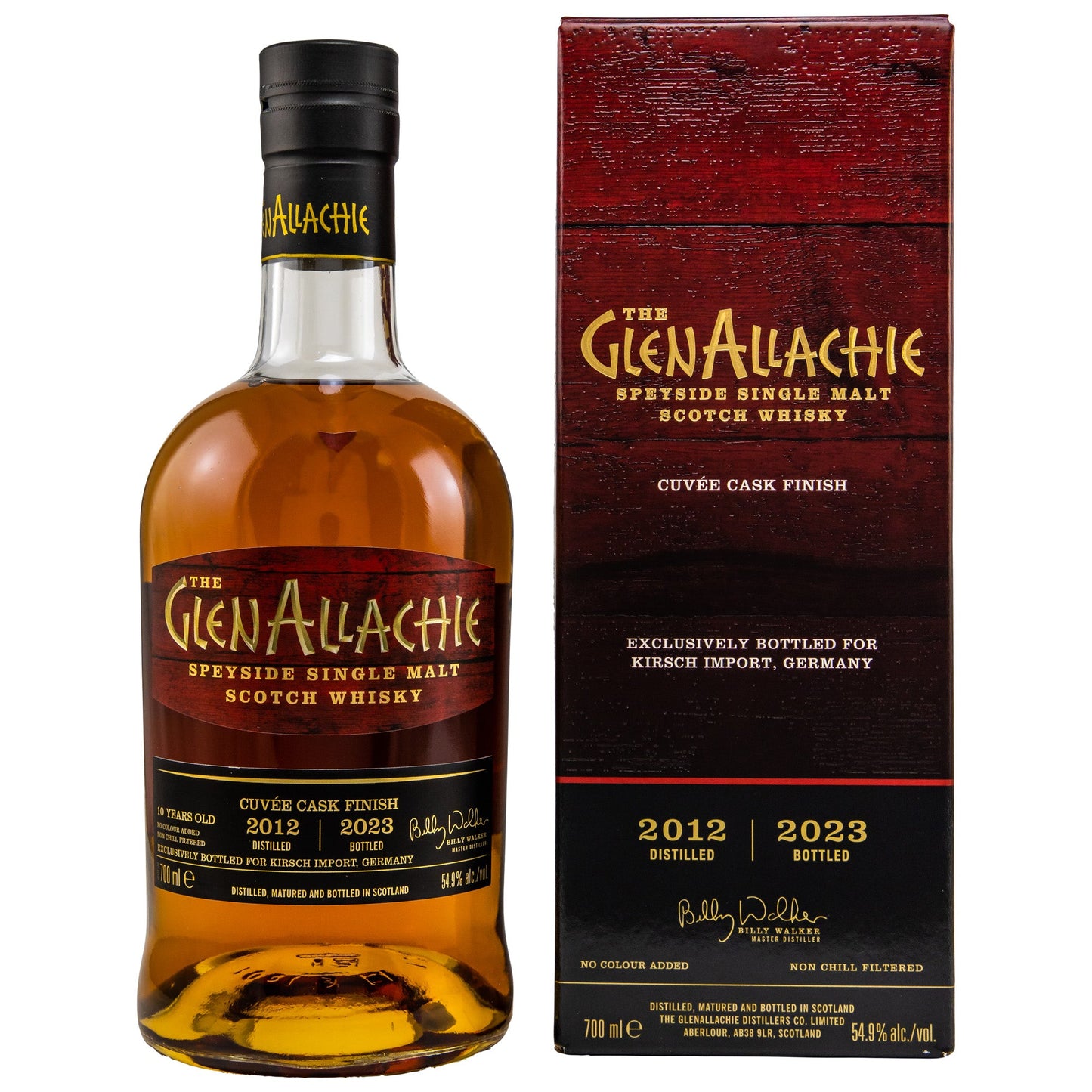GlenAllachie 10 2012/2023 - PX, Moscatel og Ruby Port Cuvee