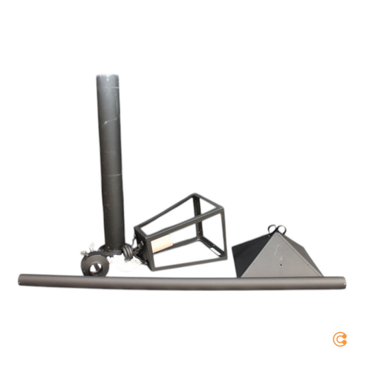 B-Ware Konstsmide Modern wirkende Mastleuchte BENU Nachlicht Nachtlampe SIEHE TEXT/FOTO