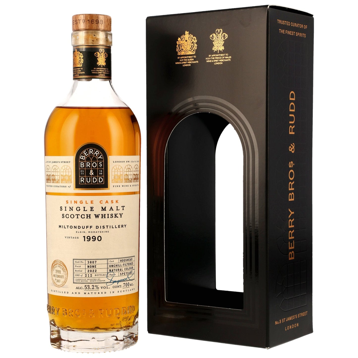 Miltonduff 1990/2022 - Berry Bros & Rudd - #3807