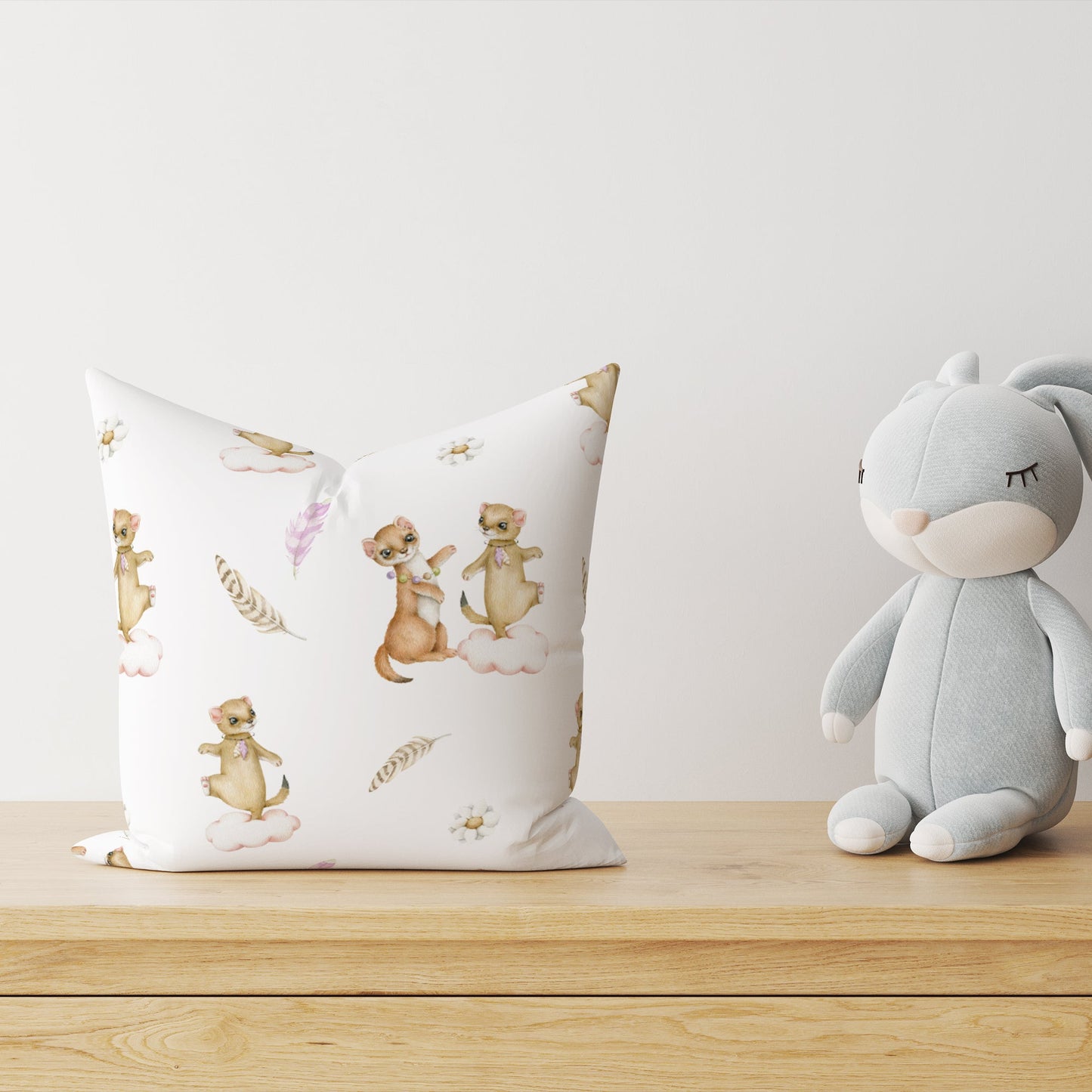 "Erdmännchen" Kinder Dekokissen