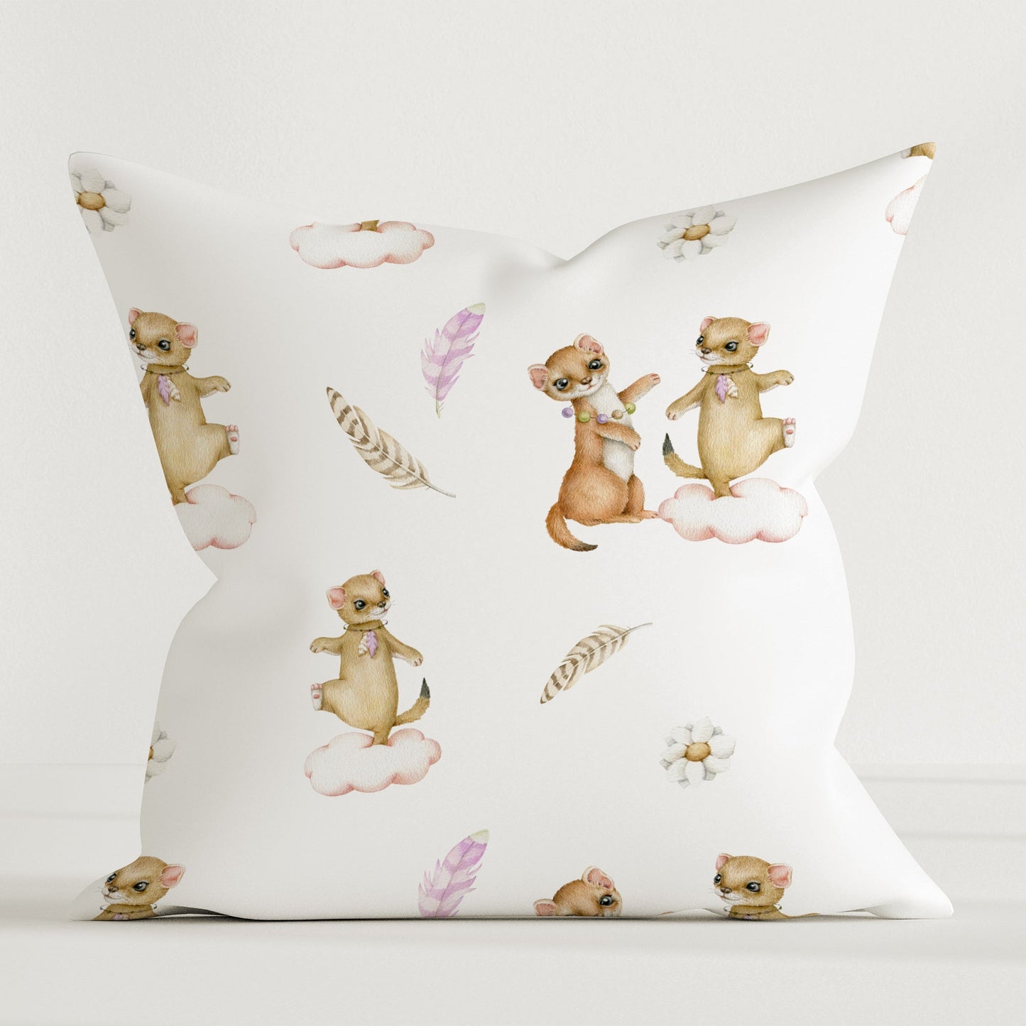 "Erdmännchen" Kinder Dekokissen