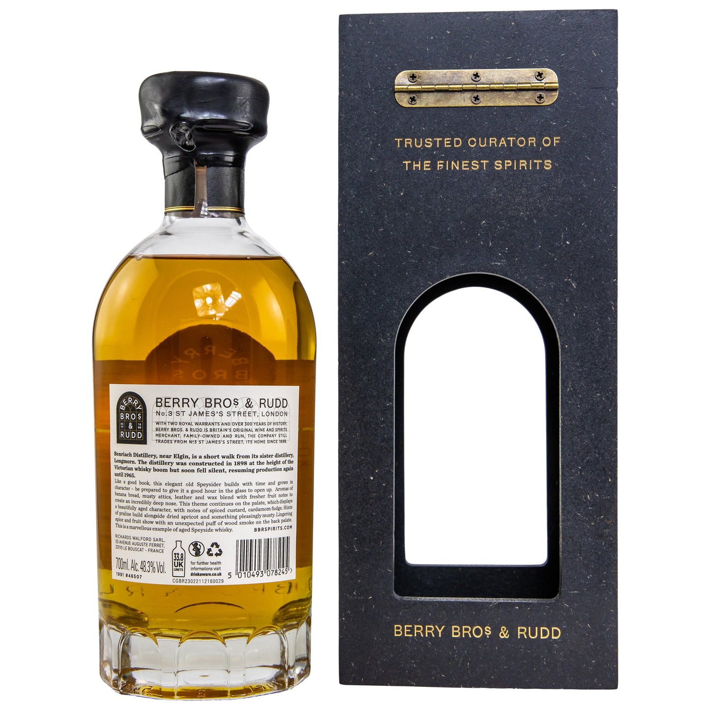 Benriach 32 1991/2023 - Berry Bros & Rudd - Hogshead 46507