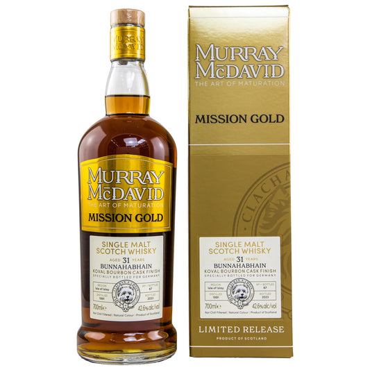 Bunnahabhain 31 1991/2023 - Murray McDavid - Koval Bourbon Cask Finish