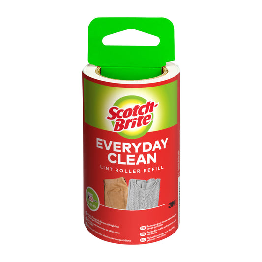 Scotch-Brite™ Everyday Clean Ersatz-Fusselrolle, 30 Blatt, 1/Packung | Packung (1 Stück)
