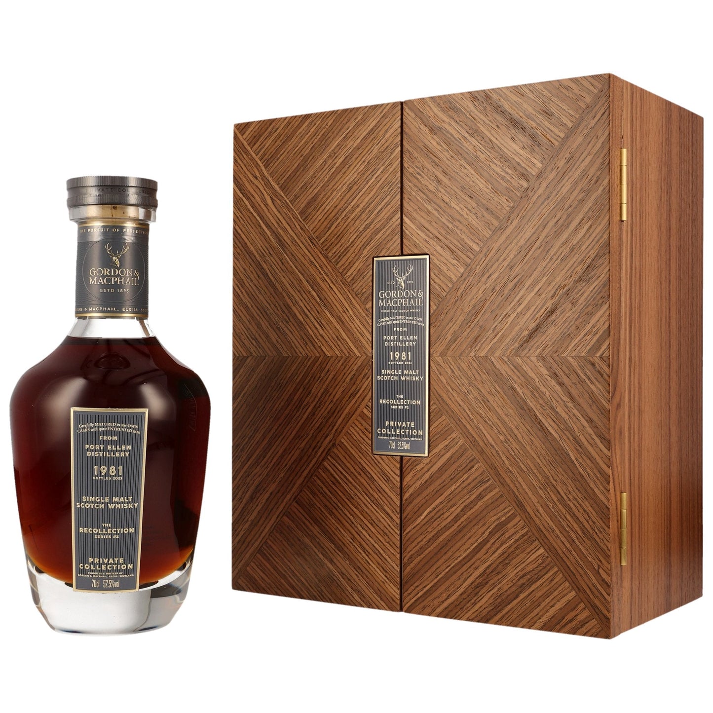 Port Ellen 42 1981/2023 - Gordon &amp; MacPhail - Endurminningaröðin #2 - Áfylling á Sherry-flösku #290